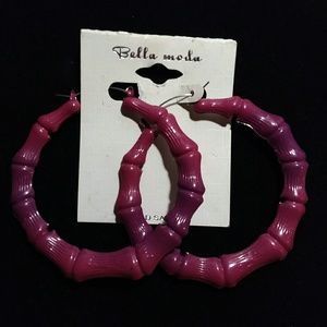Bella Moda Bamboo Earrings